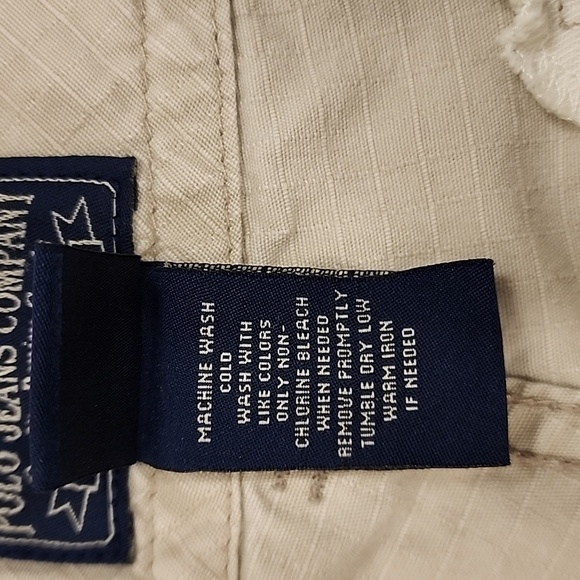 Ralph Lauren Polo Jeans Company Cargo Shorts Y2K 90s Ripstop Men's size 32 - Picture 5 of 9